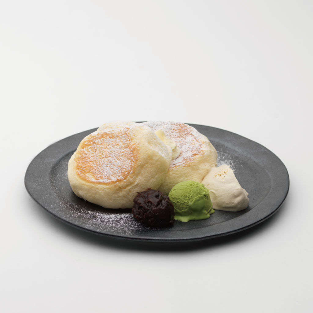 能登大納言あずきの米粉パンケーキ<br><span>Noto Dainagon Azuki Rice Flour Pancakes</span><br>¥1550