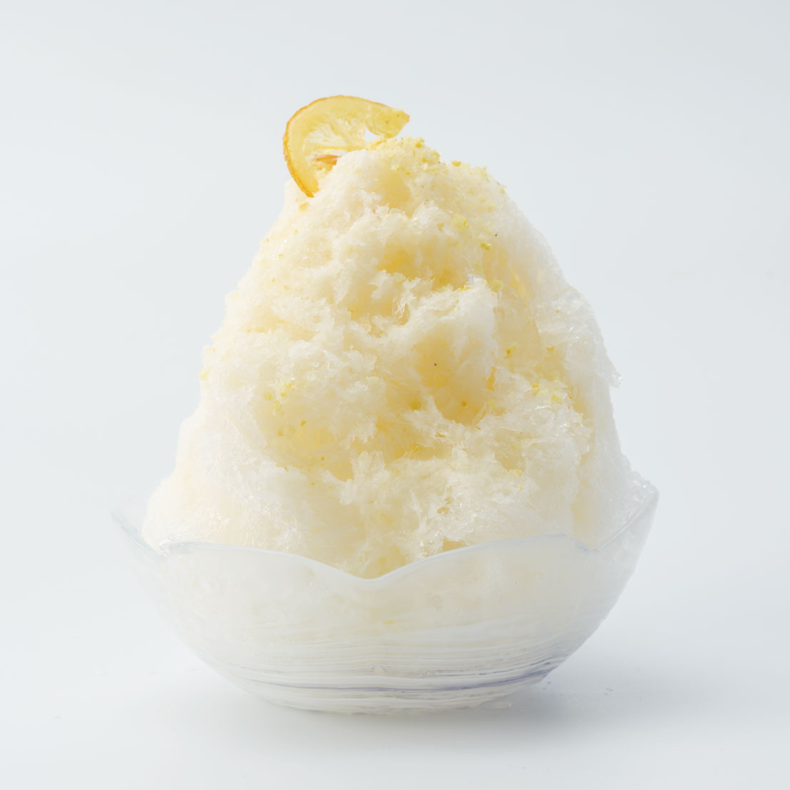 たもんのゆずレモンかき氷<br><span>Yuzu Lemon Shaved Ice in Tamon</span><br>¥1200